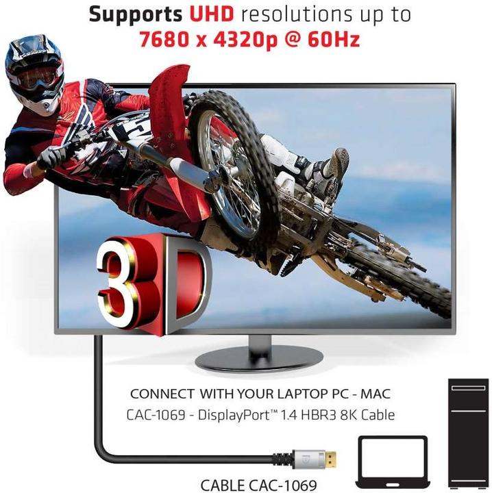 Produktbild Club 3D DisplayPort — DisplayPort (4 m, DisplayPort)