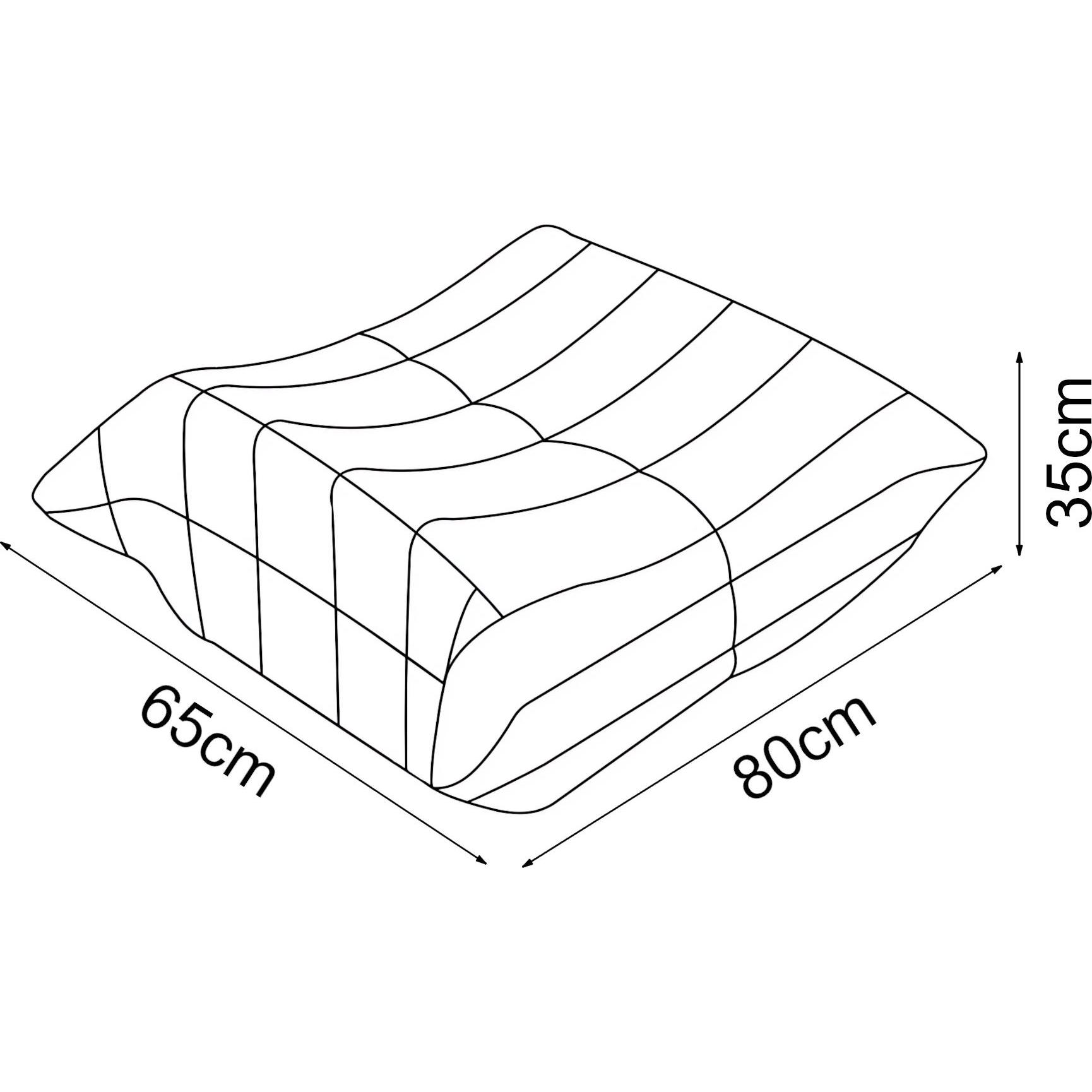 Thumbnail - En.Casa, Hocker + Pouf, Fusshocker Kodsø 35x80x65 cm Mikrofaser Grün