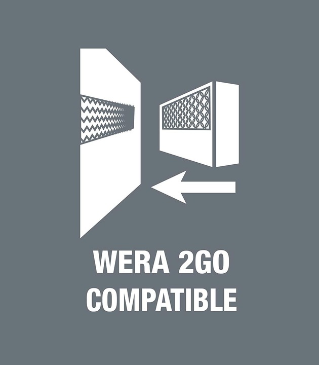 Image du produit Wera Kraftform 2go 100 (Vis fendues, Torx (TX), Cruciforme PZ, Recouvrement cruciforme Phillipps (PH))