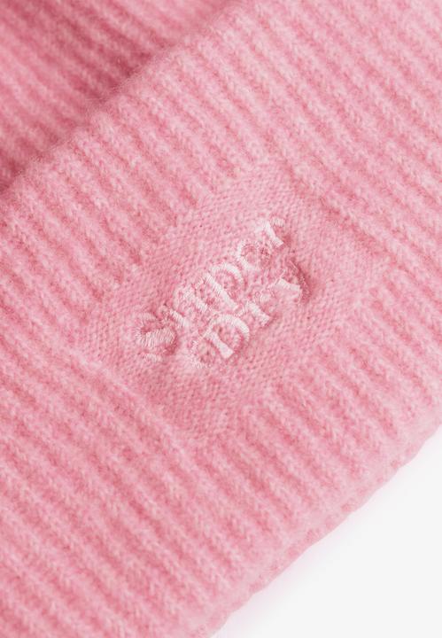 Actual product image Superdry Soft Rib Knit Beanie Hat