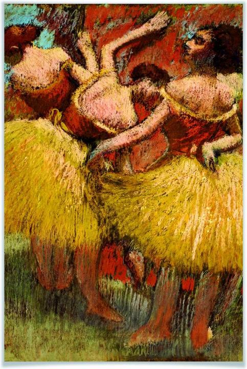 Produktbild Trenddeko Degas - Drei Tänzerinnen (40 x 60 cm)