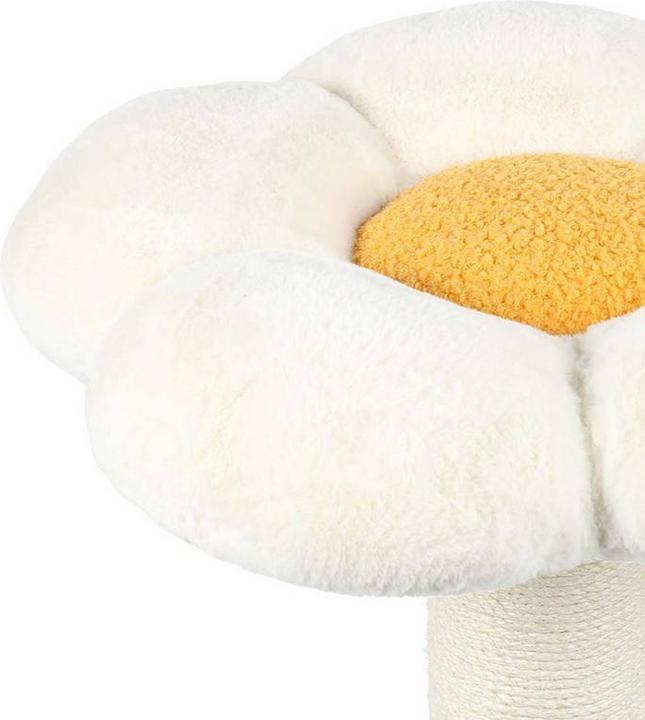 Produktbild Coockoo Kratzbaum FLOWER (56 cm, Weiss)