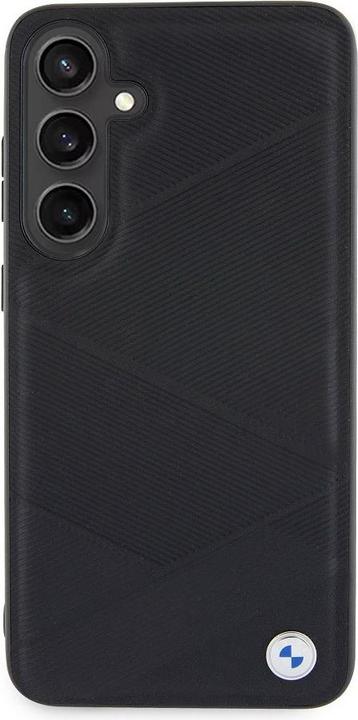 Produktbild BMW BMHCM23RCGPK + S926 czarny/black hardcase Signature Leather Crossing Lines Pattern (Samsung Galaxy S24+)