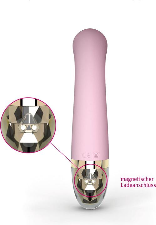 Productafbeelding Mystim Recht op Ron Vibrator roos