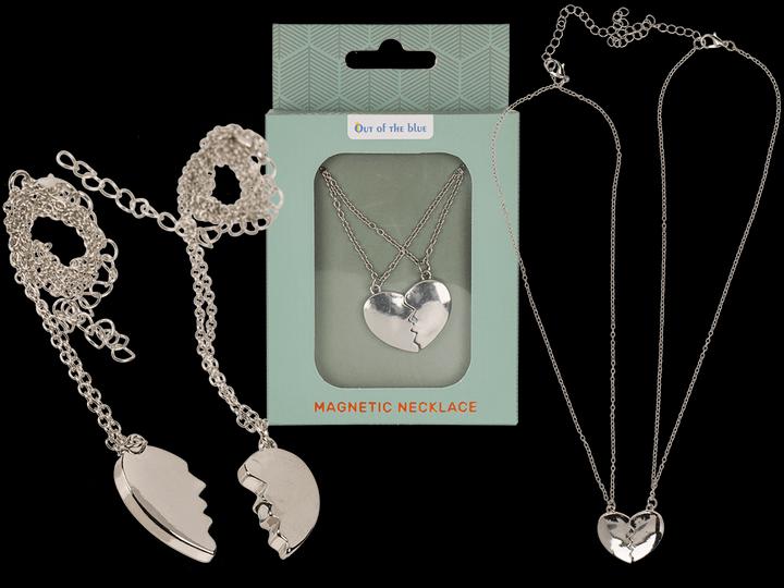 Immagine prodotto Out of the blue Collana dell'amicizia Collana del cuore (Metallo)