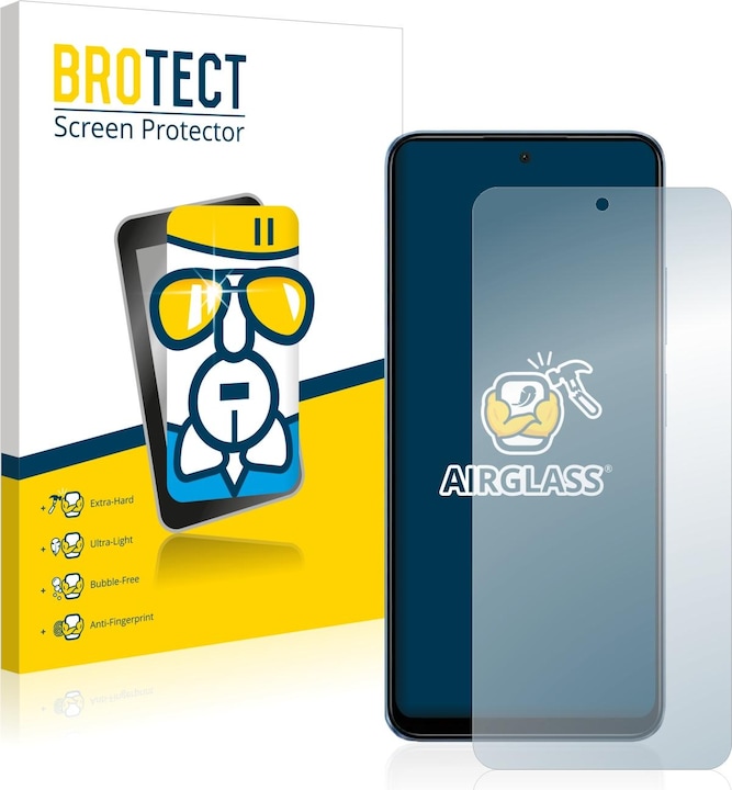 Actual product image BROTECT AirGlass (1 Piece, Xiaomi Redmi Note 12)