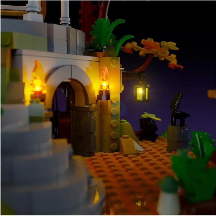 Actual product image Light my bricks LMB 2.0 LEGO® The Lord of the Rings Rivendell #10316 Light Kit