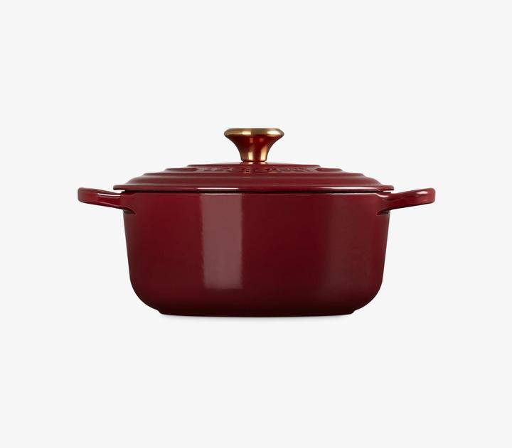 Produktbild Le Creuset Signature (24 cm, Bräter + Schmortopf, Gusseisen, Emaille)