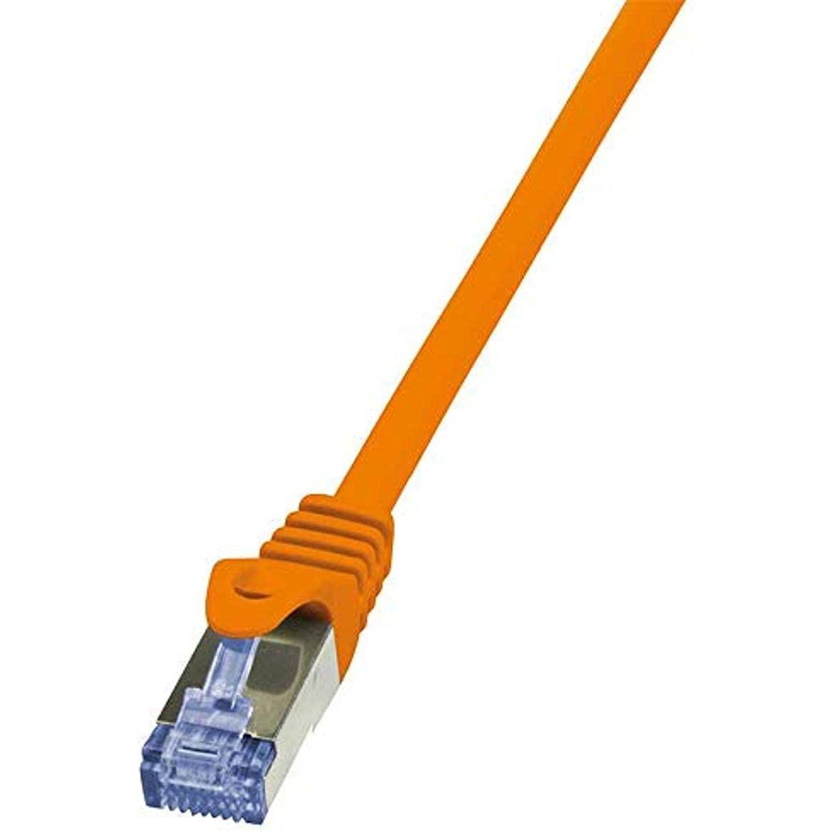 LogiLink Netzwerkkabel (S/FTP, CAT6a, 5 m), Netzwerkkabel