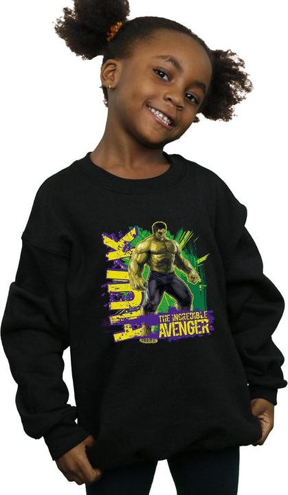 Immagine prodotto Avengers Hulk Incredible Avenger Felpa Ragazze (152, 158)