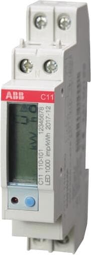 ABB Stotz S&J Energy consumption meter C11 110-101 MID