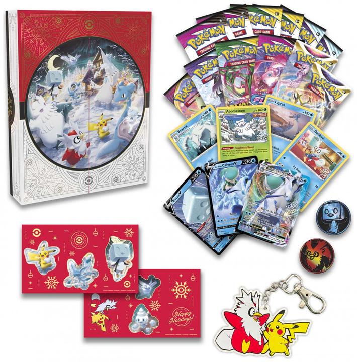 Actual product image Pokémon Holiday Calender Box (English, Booster Pack)