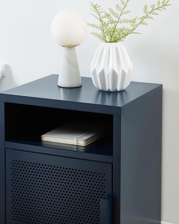 Image du produit Pantone Nachttisch Metall Nachtblau 40cm (40 x 35 x 58 cm)