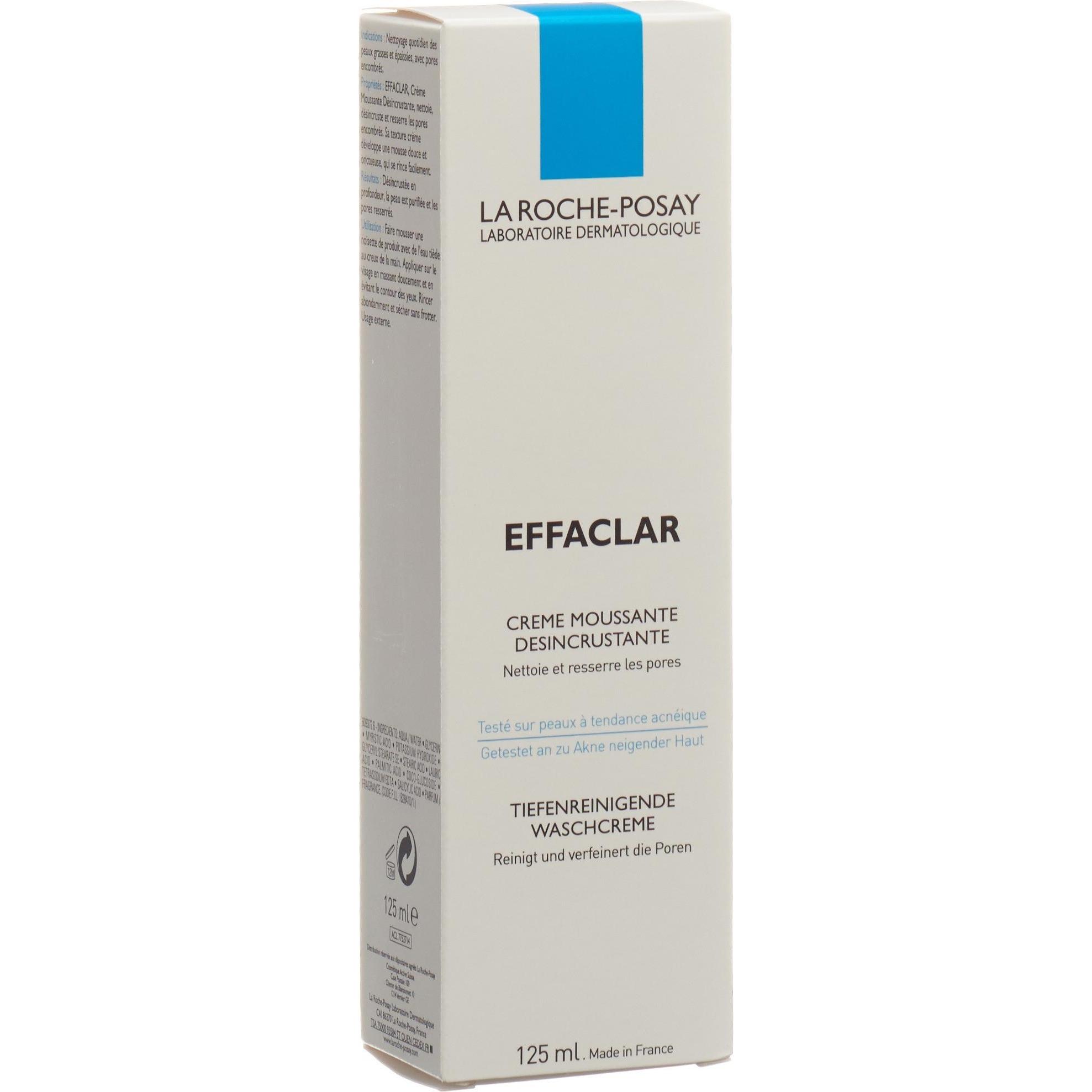 La Roche Posay, Gesichtsreinigung, Effaclar (Waschcrème, 125 ml)