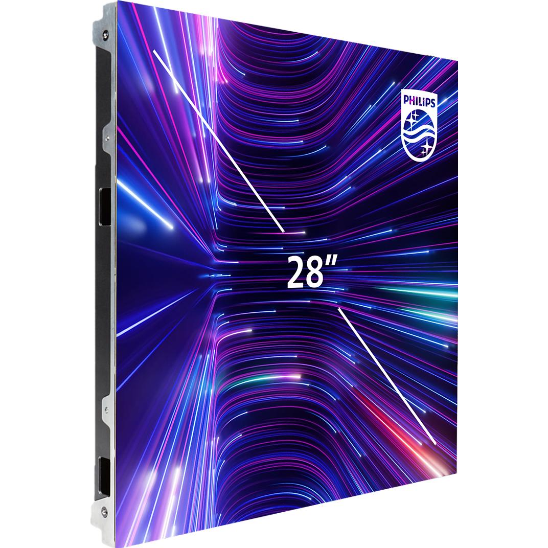 Philips LED PANEL/CABINET 5000-SERIES (28"), Digital Signage, Schwarz