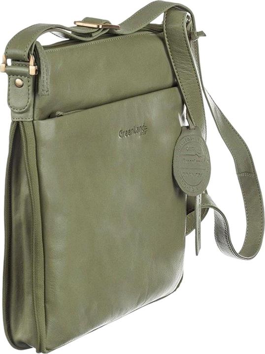 Immagine prodotto Greenland Nature Borsa a tracolla Nature in pelle 28 cm