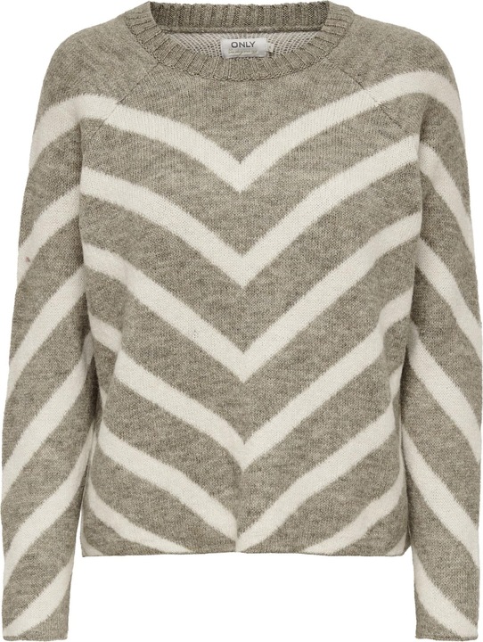 Only Zick-Zack Strickpullover
