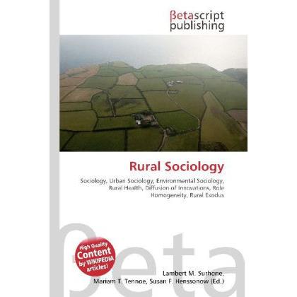 Rural Sociology, Fachbücher