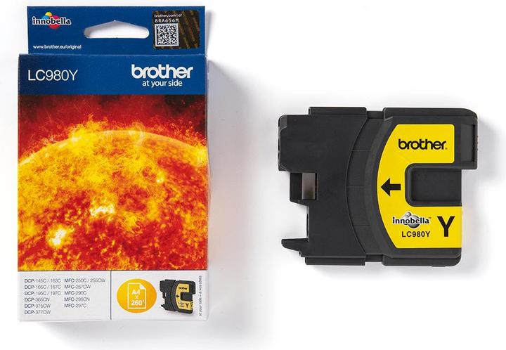 Actual product image Brother Lc-980y (Y)