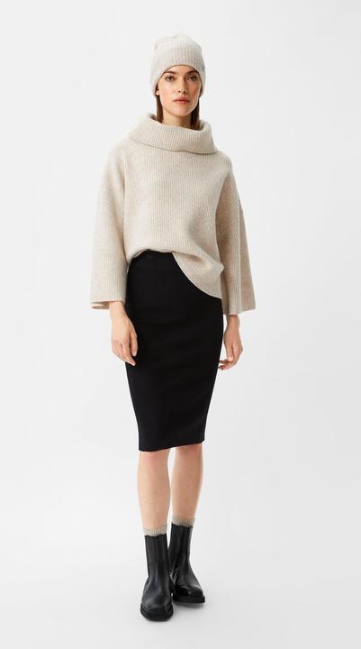 Produktbild Comma Rock Gerippter Rock aus Feinstrick (36)