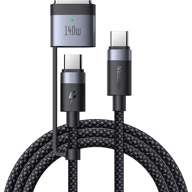 Mcdodo 2 in 1 Set, USB-C auf USB-C & MagSafe 3 (2 m), USB Kabel
