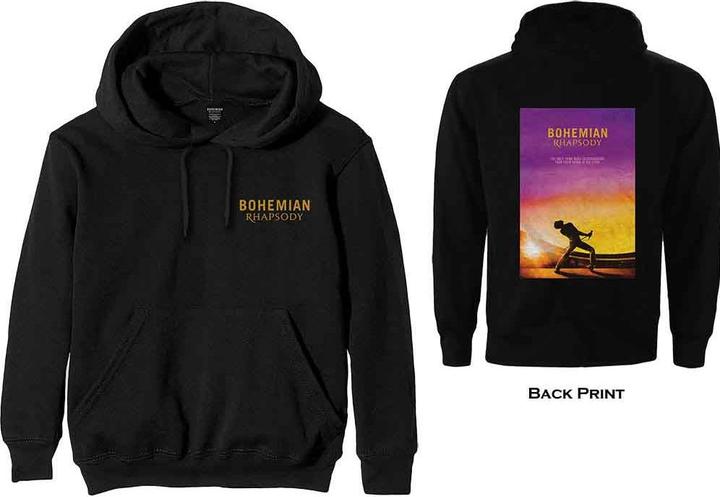 Queen Bohemian Rhapsody Movie Poster (Hoodie) (XXL)