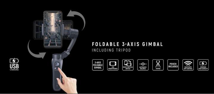 Produktbild Easypix GoXtreme GX2 3-AXIS Gimbal für Smartphone (Smartphone, 0.28 kg)