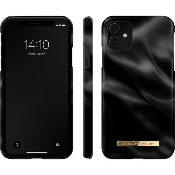 Thumbnail - iDeal Of Sweden Designer Hard-Cover Black Satin (Apple iPhone 11 Pro), Smartphone Hülle, Schwarz