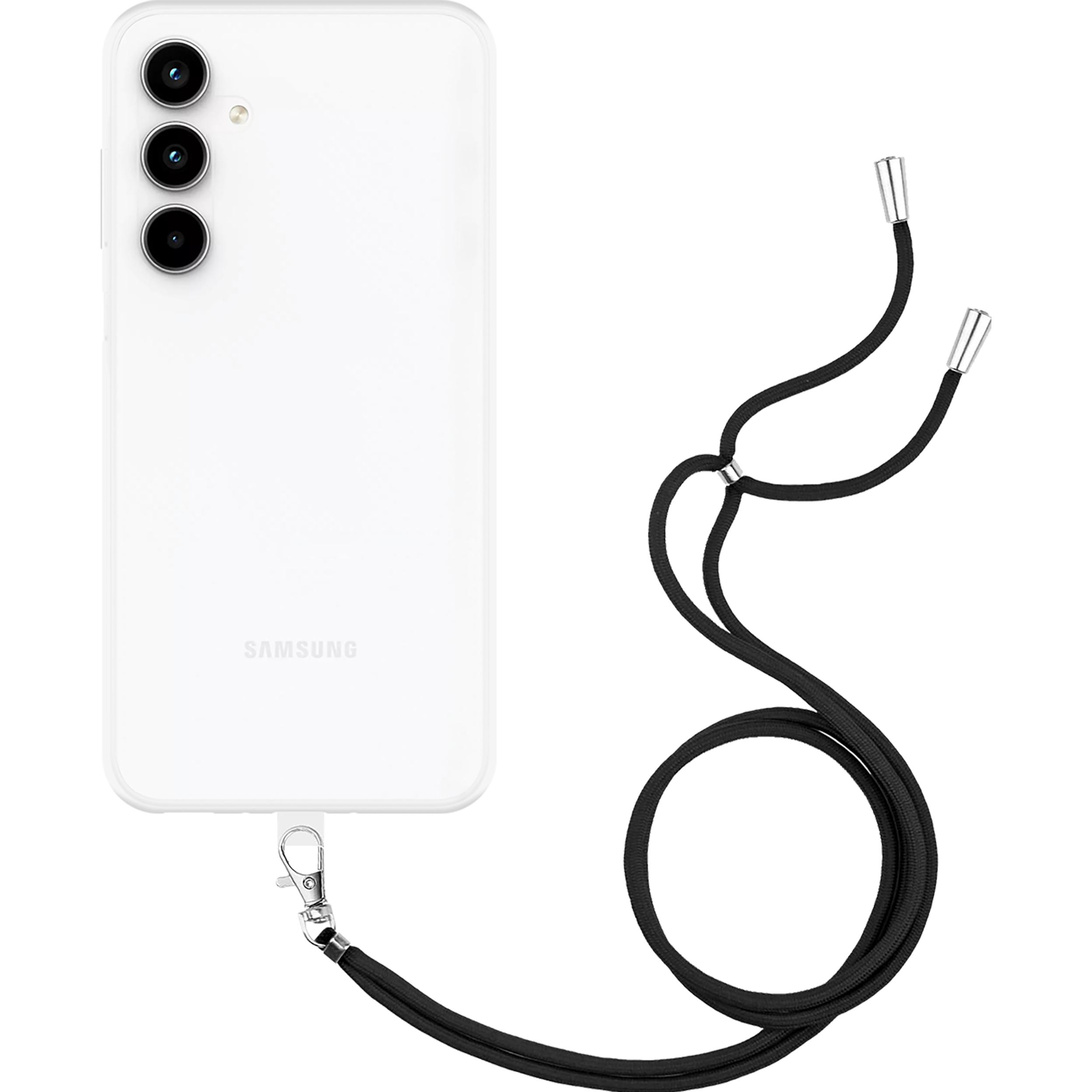 Thumbnail - Cazy Handykette Hülle Kompatibel mit Samsung Galaxy A35 - Silikon Handyhülle mit Band Necklace Hülle -, Handykette, Tran...