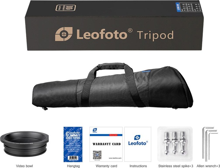 Actual product image Leofoto Summit LM-324CL (Carbon)