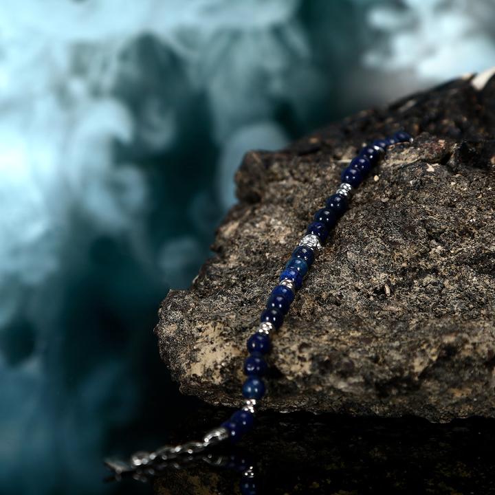 Image du produit Morellato Men's Beaded Bracelet With Lapis Lazuli Pietre S1747