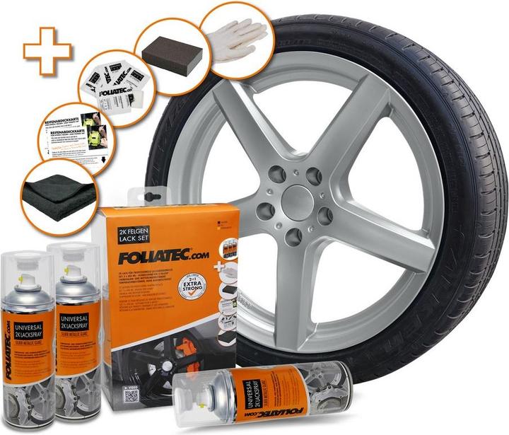 Produktbild Foliatec 2K Felgenlack Set