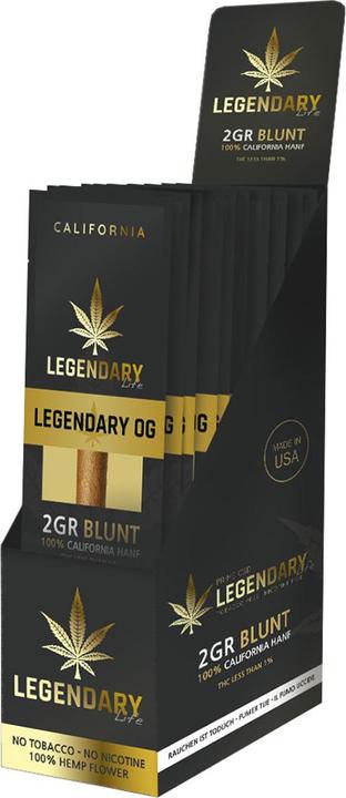 Immagine prodotto Legendary CBD Premium Blunt 2g (4.93 g, Esterno)