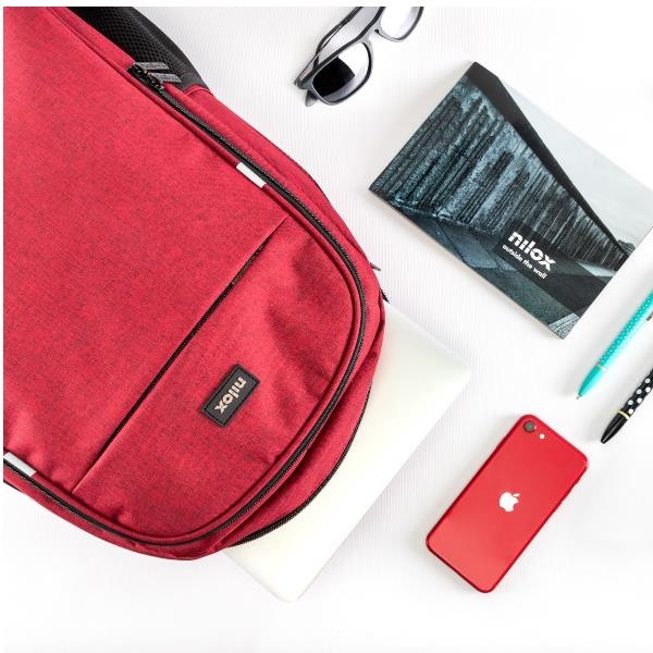 Produktbild Nilox STYLE BACKPACK 15.6" NXBK042 RED