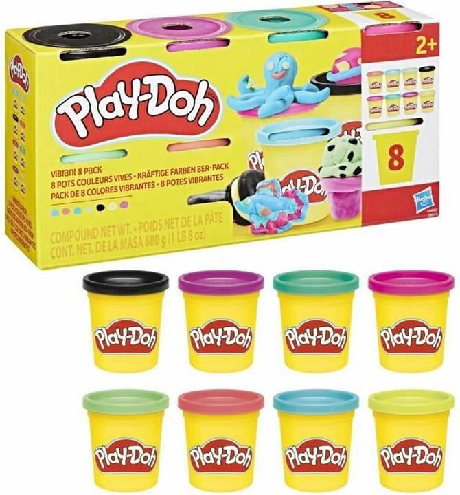 Immagine prodotto Play-Doh PD Vibrant 8 Pack