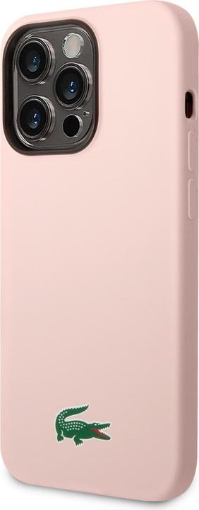 Actual product image Lacoste Magsafe Silicone Croc Logo for iPhone 15 Pro Max (Apple iPhone 15 Pro Max)