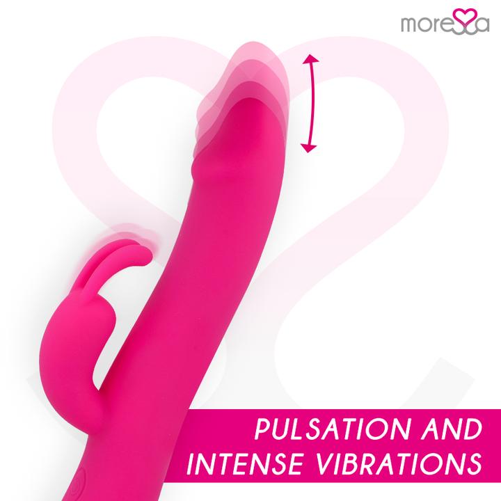 molly sex toy Wild Pop Vibe Molly Rabbit Dual Vibrator - Purple main image 0
