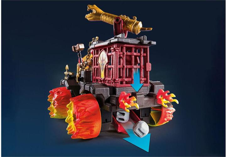 Actual product image Playmobil Burnham Raiders - Firefighting Wagon (71299, Playmobil Novelmore)