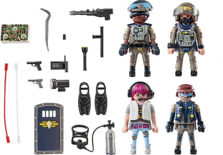 Image du produit Playmobil Ensemble de figurines SWAT (71146, Playmobil City Action)