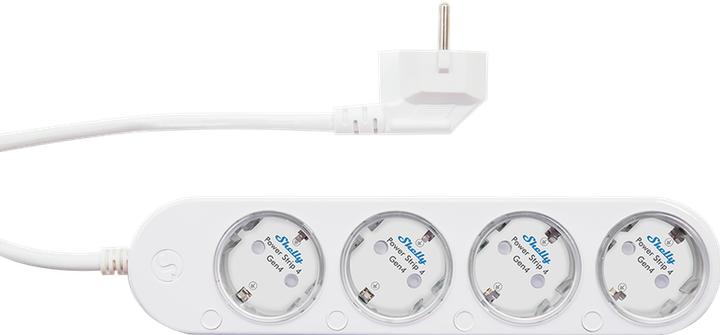 Produktbild Shelly Power Strip 4 Gen4 (4 x, CEE 7/3, 1.50 m)