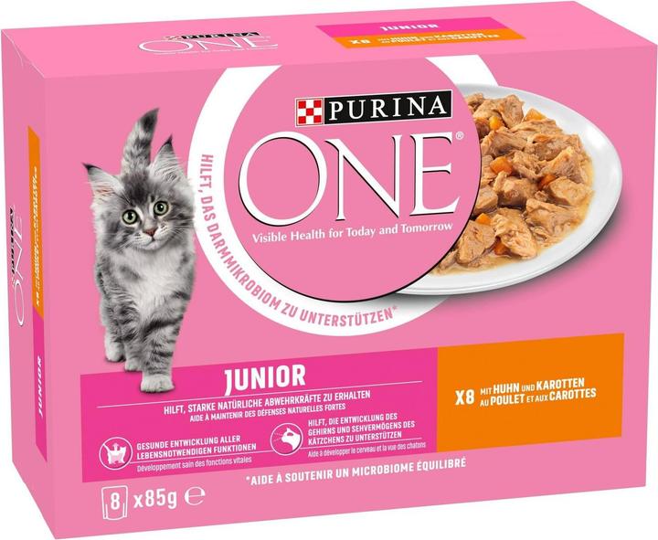 Produktbild Purina ONE Junior (Junior, 8 Stk., 700 g)
