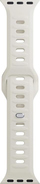 3MK Silicone Watch Strap beżowy/beige dla Apple Watch 38/40/41mm (Silikon, Edelstahl)