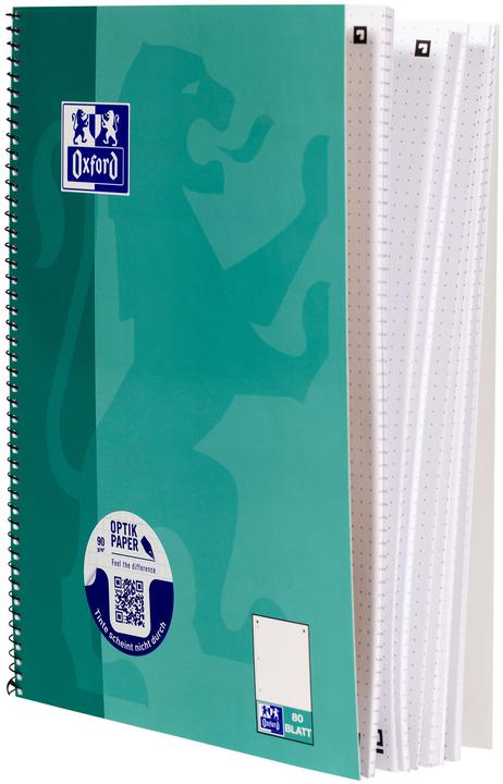 Produktbild Oxford Collegeblock Scribzee (A4+, Gepunktet, Weicher Einband)