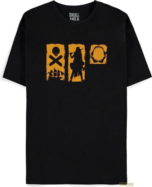 Image du produit Difuzed Skull and Bones T-shirt Pirate Icons (M) (M)