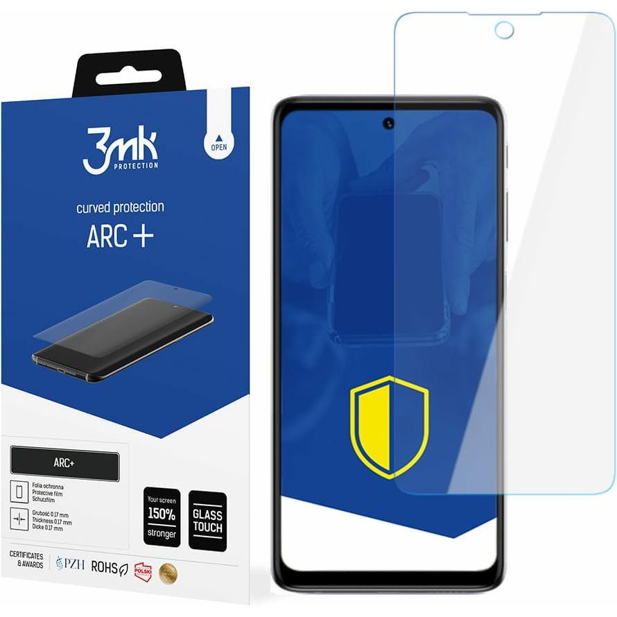 3MK Folia ARC+FS Motorola Moto G51 5G Folia Fullscreen (1 Stück, Motorola Moto G51 5G), Smartphone Schutzfolie
