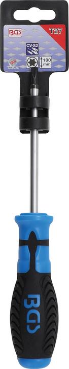Actual product image BGS Screwdriver T-Star (for Torx) T27 Blade Length 100 mm
