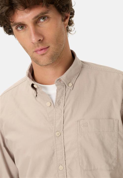 Immagine prodotto Camel Active Langarm Hemd aus Leinen-Baumwoll-Mix (M)