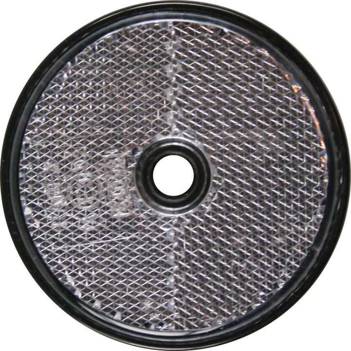 Actual product image Benson Reflector round white + hole 60 mm E4