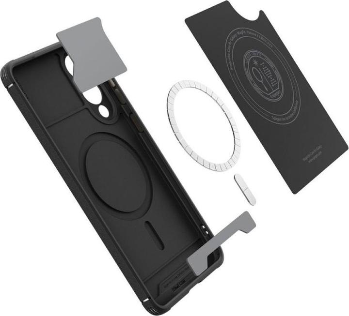 Image du produit Spigen - Core Armor MagSafe - Samsung Galaxy S25 Edge - Matte Black (Samsung Galaxy S25 Edge)