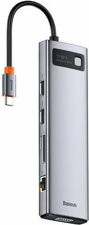 Actual product image Baseus CAHUB-CT0G (USB-C, 11 ports)
